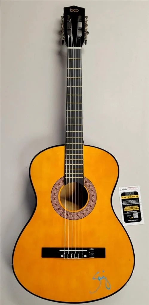 Serj Tankian signed Acoustic Guitar autograph System of a Down ~ JSA COA, изображение 2