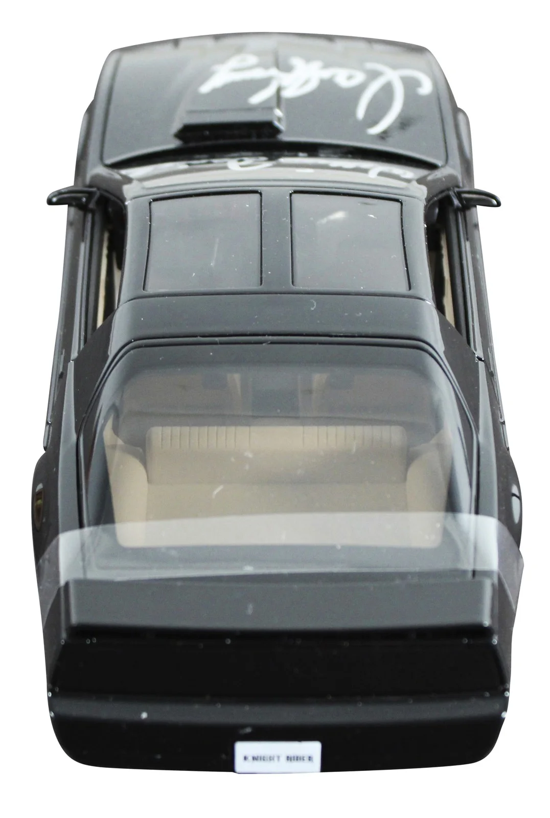 David Hasselhoff, William Daniels — Hasselhoff & Daniels Knight Rider Signed 1:24 Die Cast Metal K.I.T.T. Car BAS, изображение 5