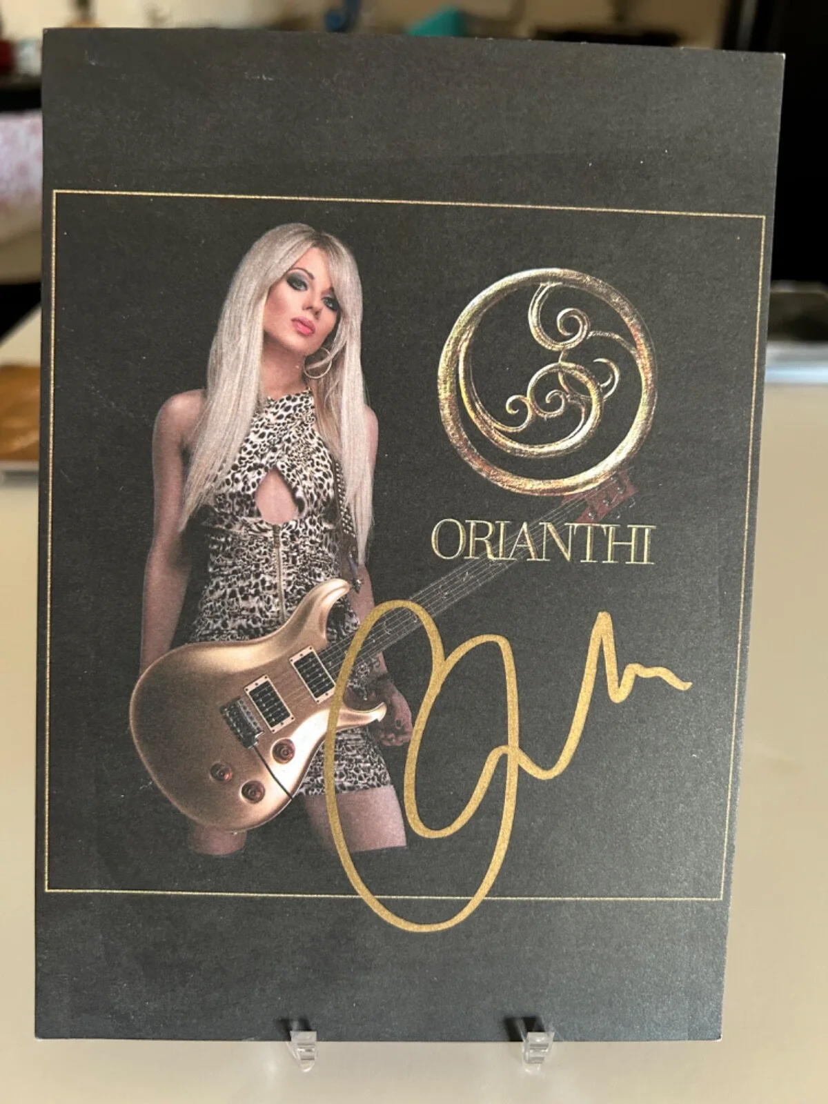 Orianthi Cd With Autographed Card, image 2