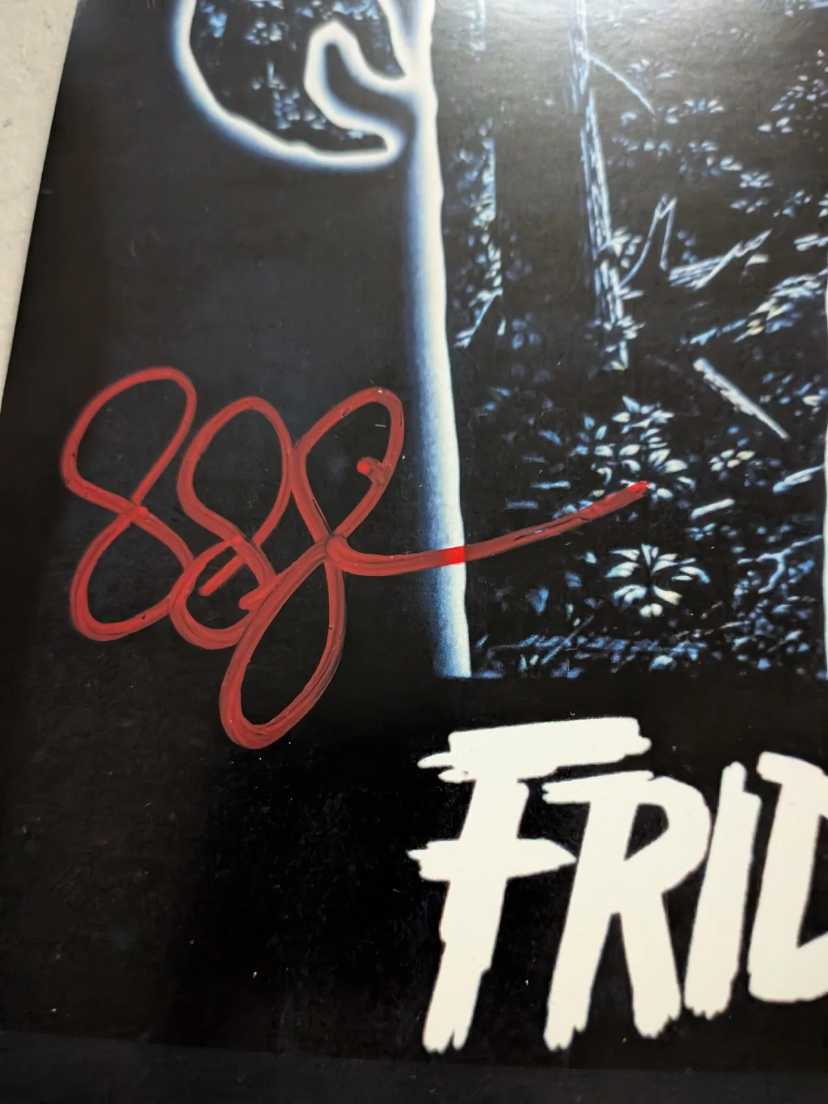 SEAN S CUNNINGHAM Signed 8x12 PHOTO Jason Friday the 13th Auto JSA COA B, изображение 2