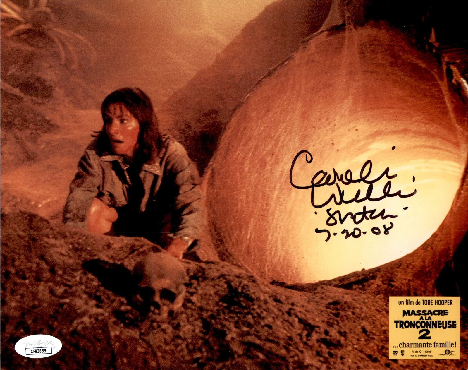 Caroline Williams — Caroline Williams Signed Inscribed Texas Chainsaw Massacre 8x10 Photo #1 JSA COA