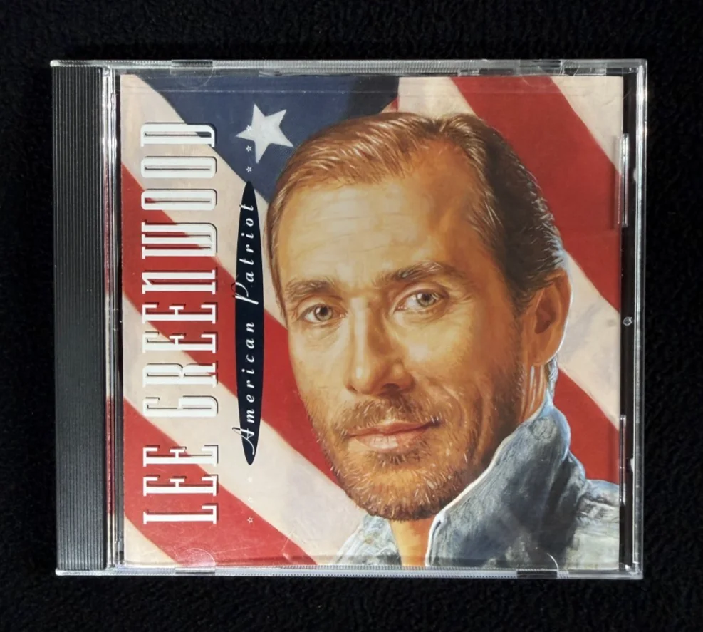 Lee Greenwood Signed American Patriot CD Booklet W/ Disc JSA COA, изображение 3