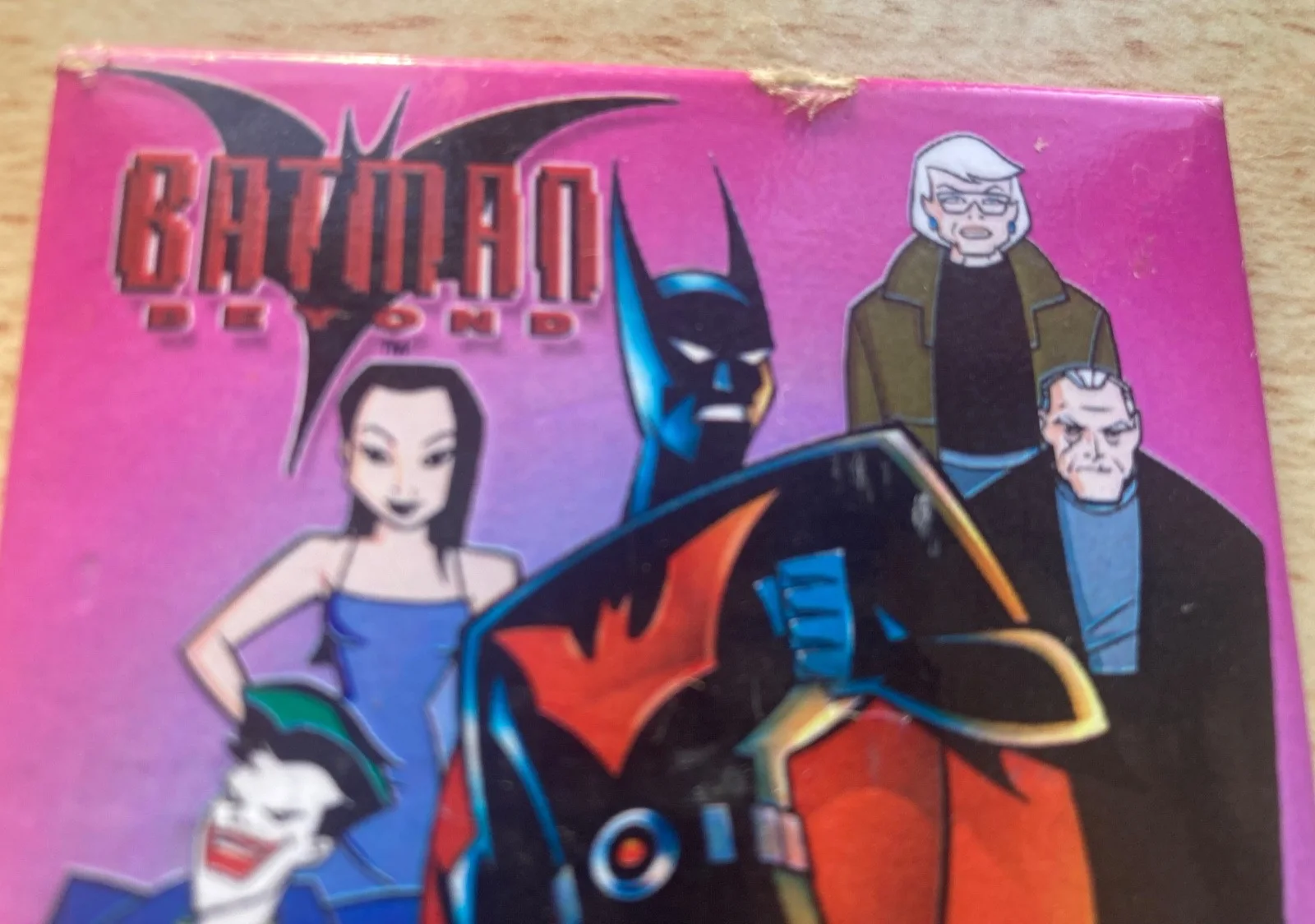 BATMAN BEYOND VINTAGE 1999 OFFICIAL DC COMICS FRIDGE MAGNET joker dr phosphoros, изображение 3