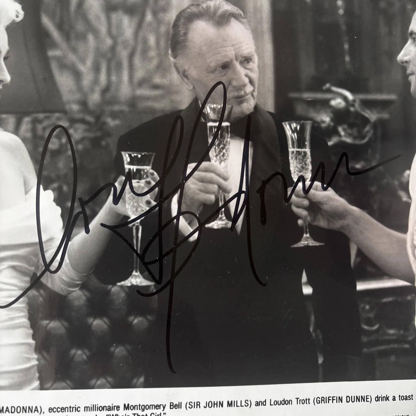 Madonna — Madonna Autographed Photo From Who’s That Girl With COA, image 2
