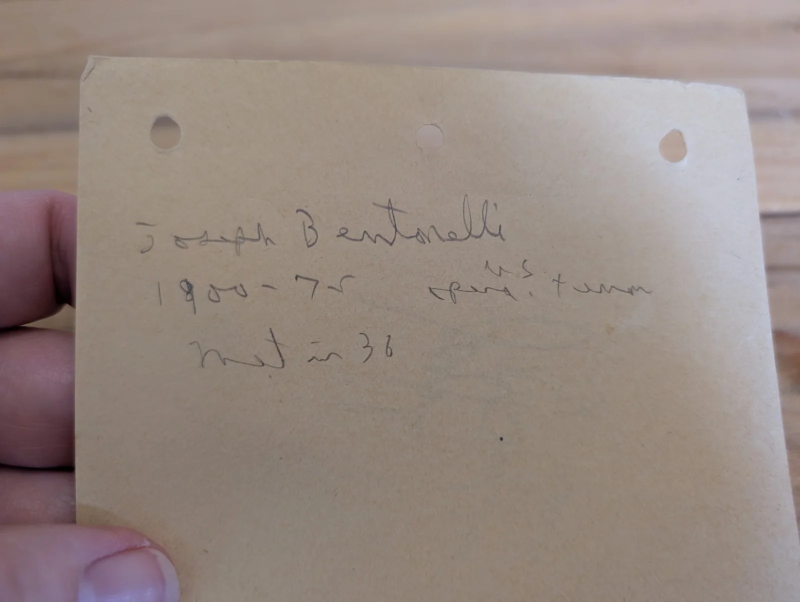 Joseph Bentonelli Autograph Opera Singer Metropolitan Opera Bartered Bride 1930s, image 3