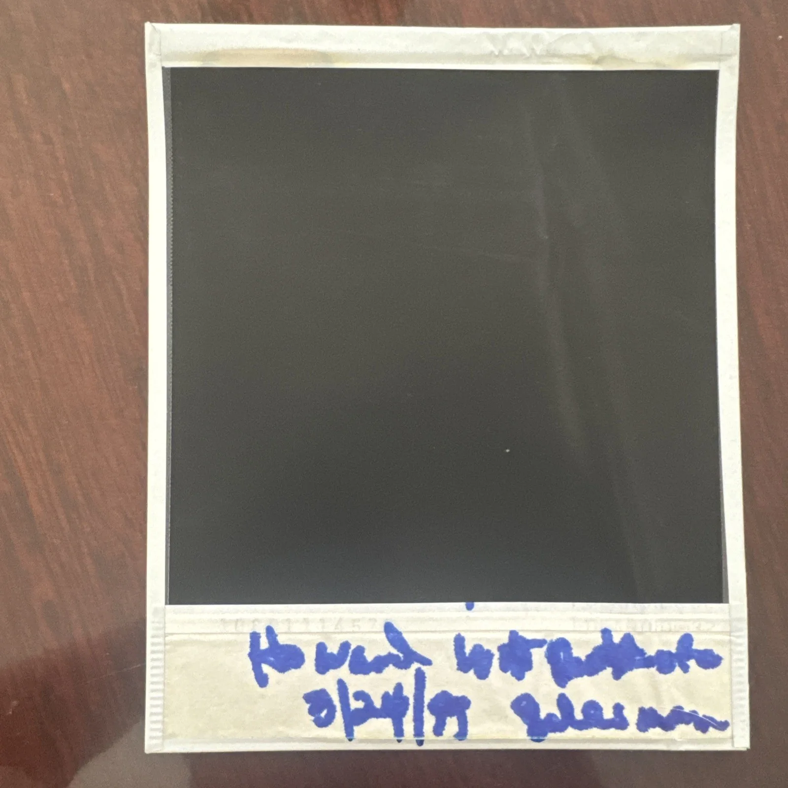 Howard Witt — Howard Witt Signed Polaroid, Death Of A Salesman, image 3