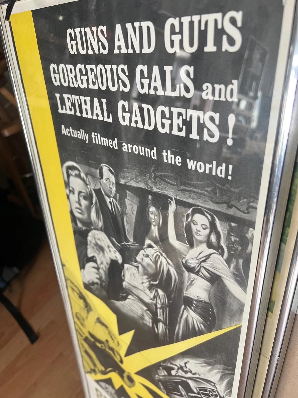 Secret Agent Fireball Guns Guts Gals + Devils Hairpin 2 x Movie Posters, image 2