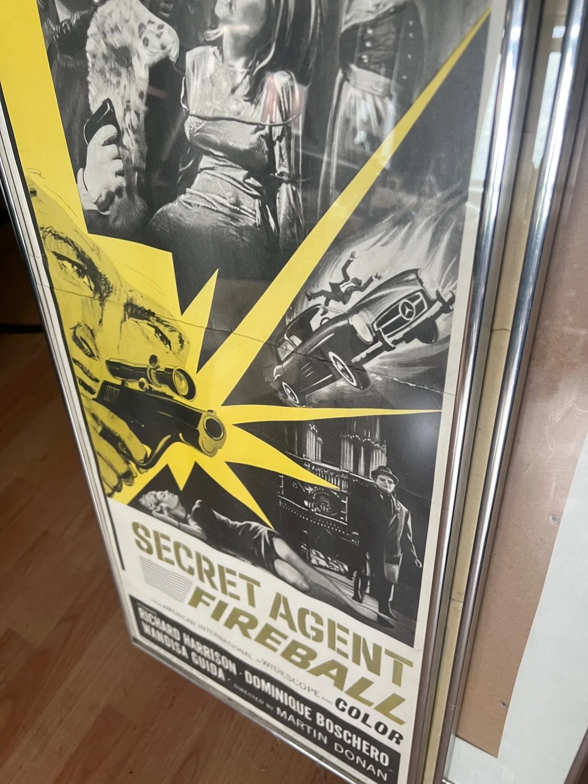 Secret Agent Fireball Guns Guts Gals + Devils Hairpin 2 x Movie Posters, image 3