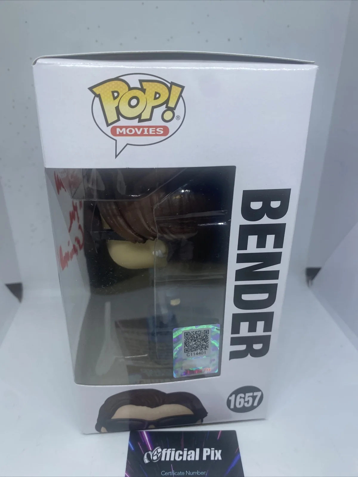 Judd Nelson — Judd Nelson Funko Pop Autographed Movies 1657 The Breakfast Club Bender Official, изображение 2