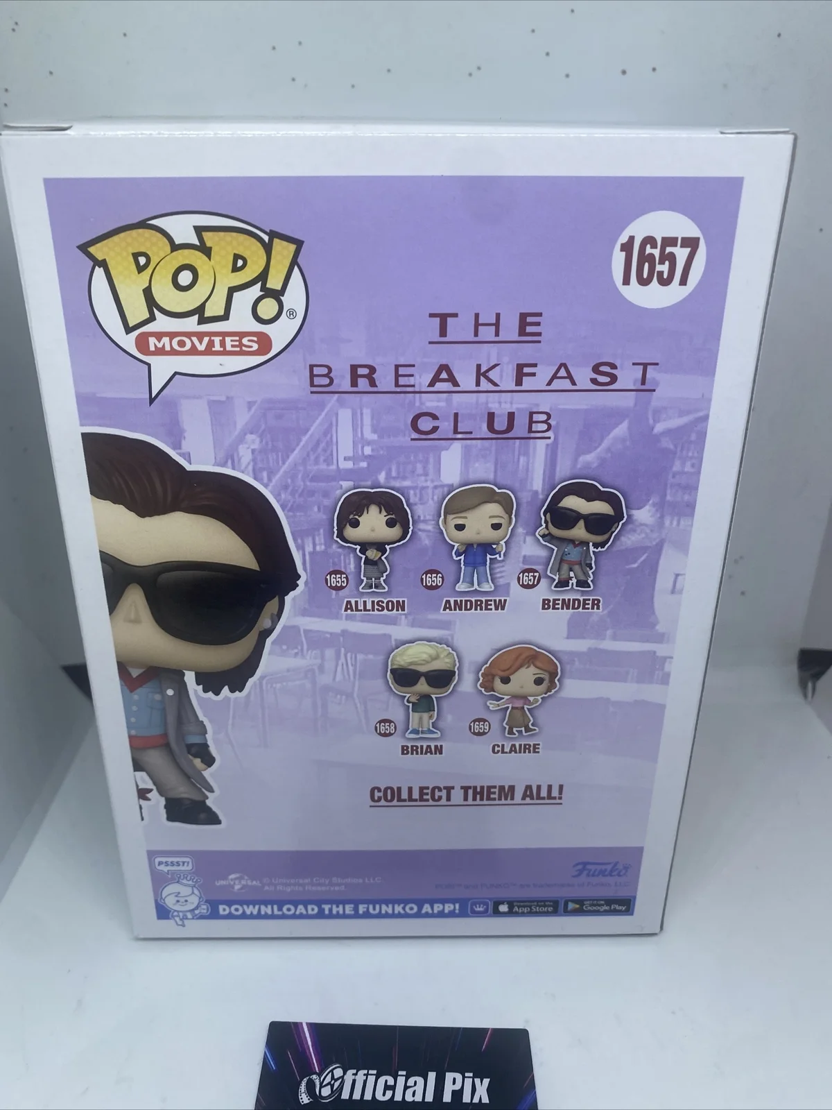 Judd Nelson — Judd Nelson Funko Pop Autographed Movies 1657 The Breakfast Club Bender Official, изображение 3