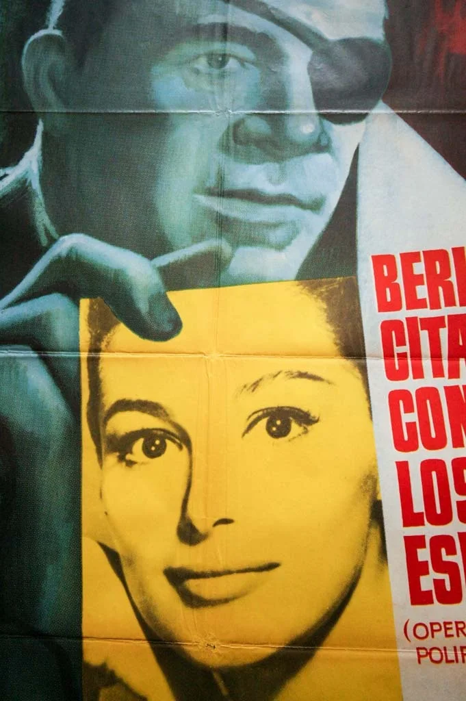 SPY IN YOUR EYE Original Movie Film Poster PIER ANGELI DANA ANDREWS BRETT HALSEY, изображение 2