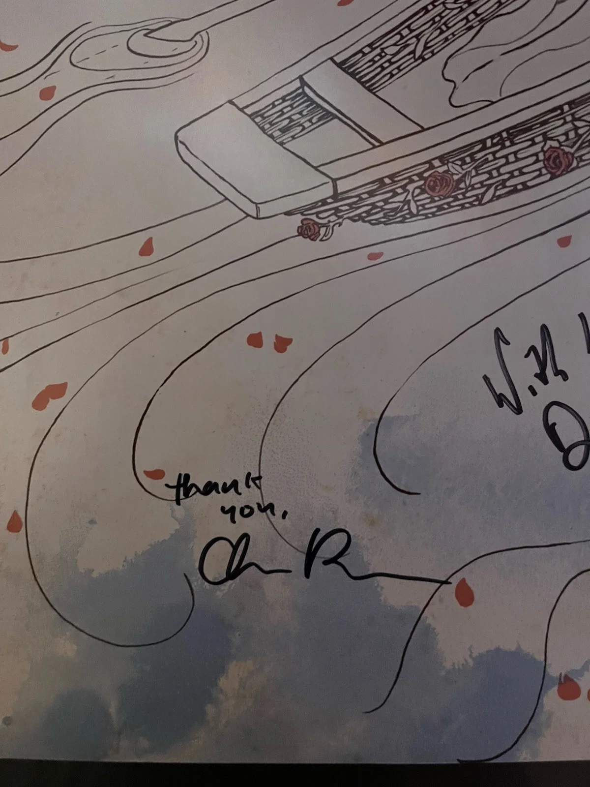 Elephant Revival Petals Signed Poster 4/4, image 2