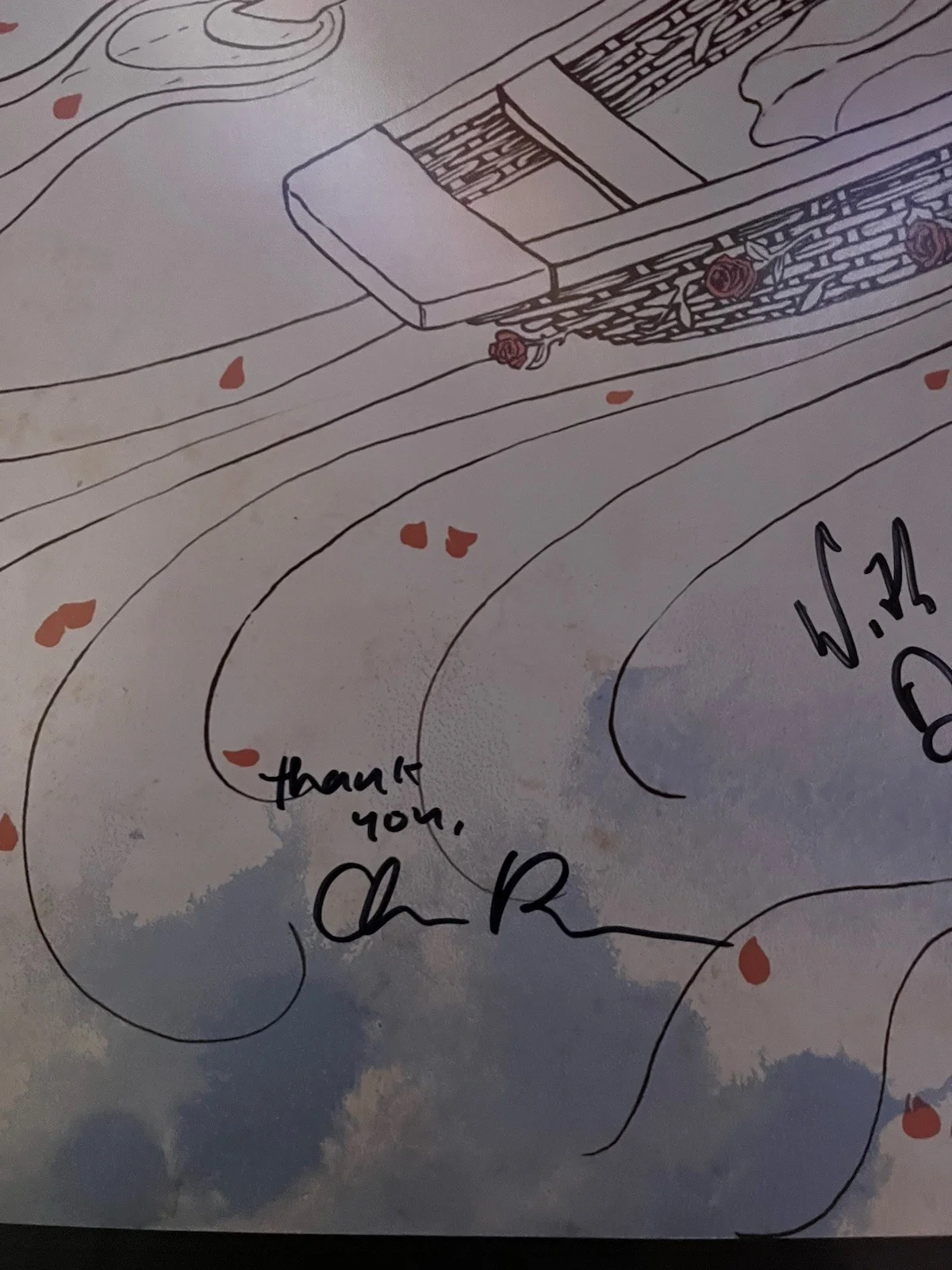 Elephant Revival Petals Signed Poster 4/4, image 3