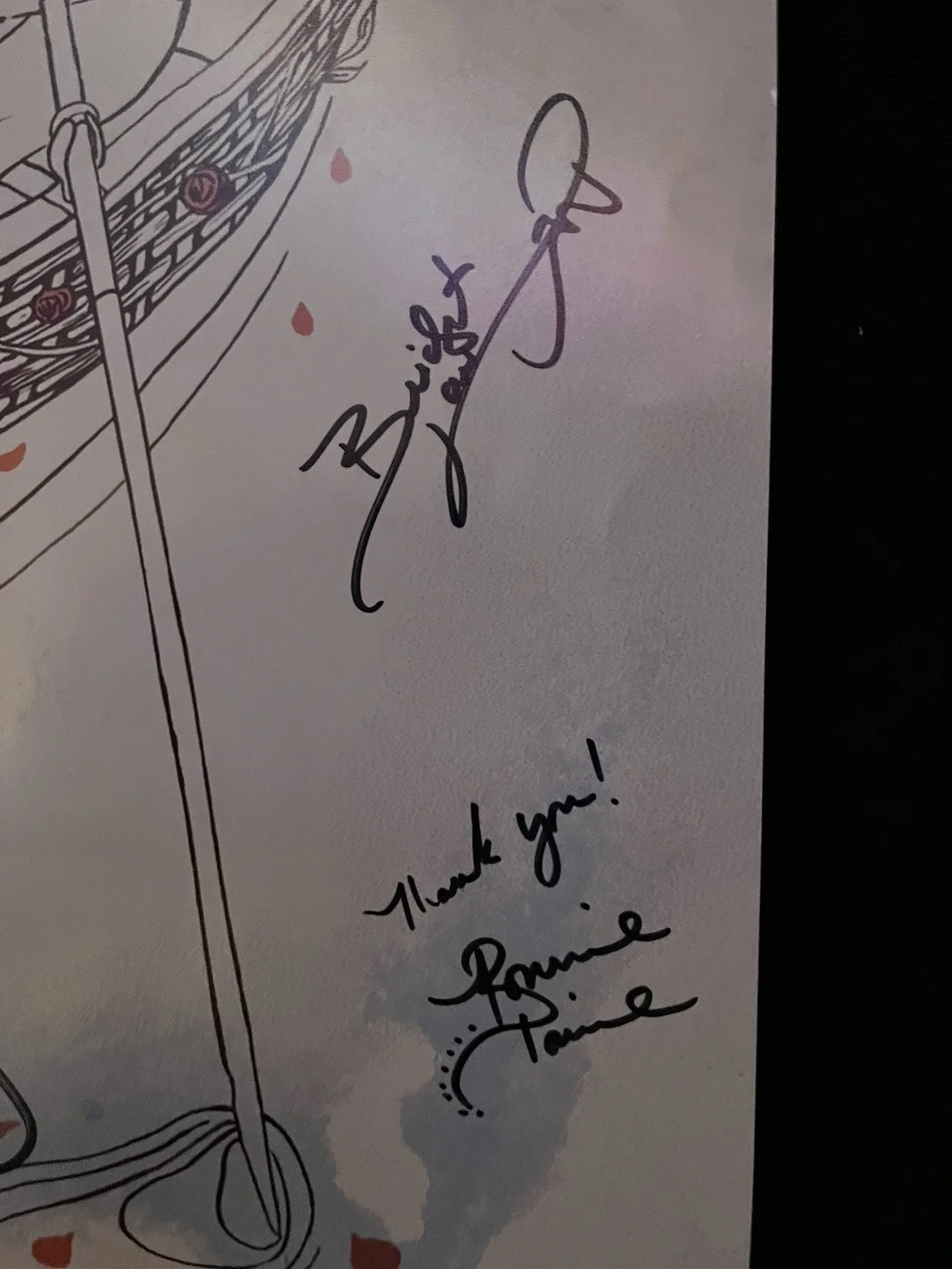 Elephant Revival Petals Signed Poster 4/4, image 4