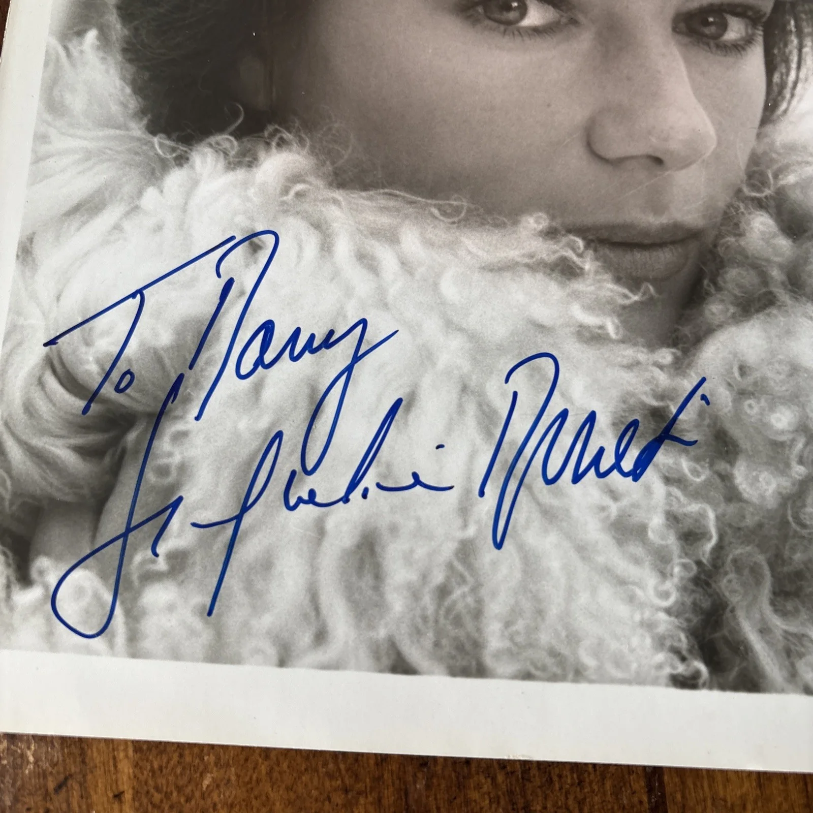 Jacqueline Bisset — Jacqueline Bisset Hand Signed Autograph 8x10 Photo Inscribed To Nancy, изображение 2