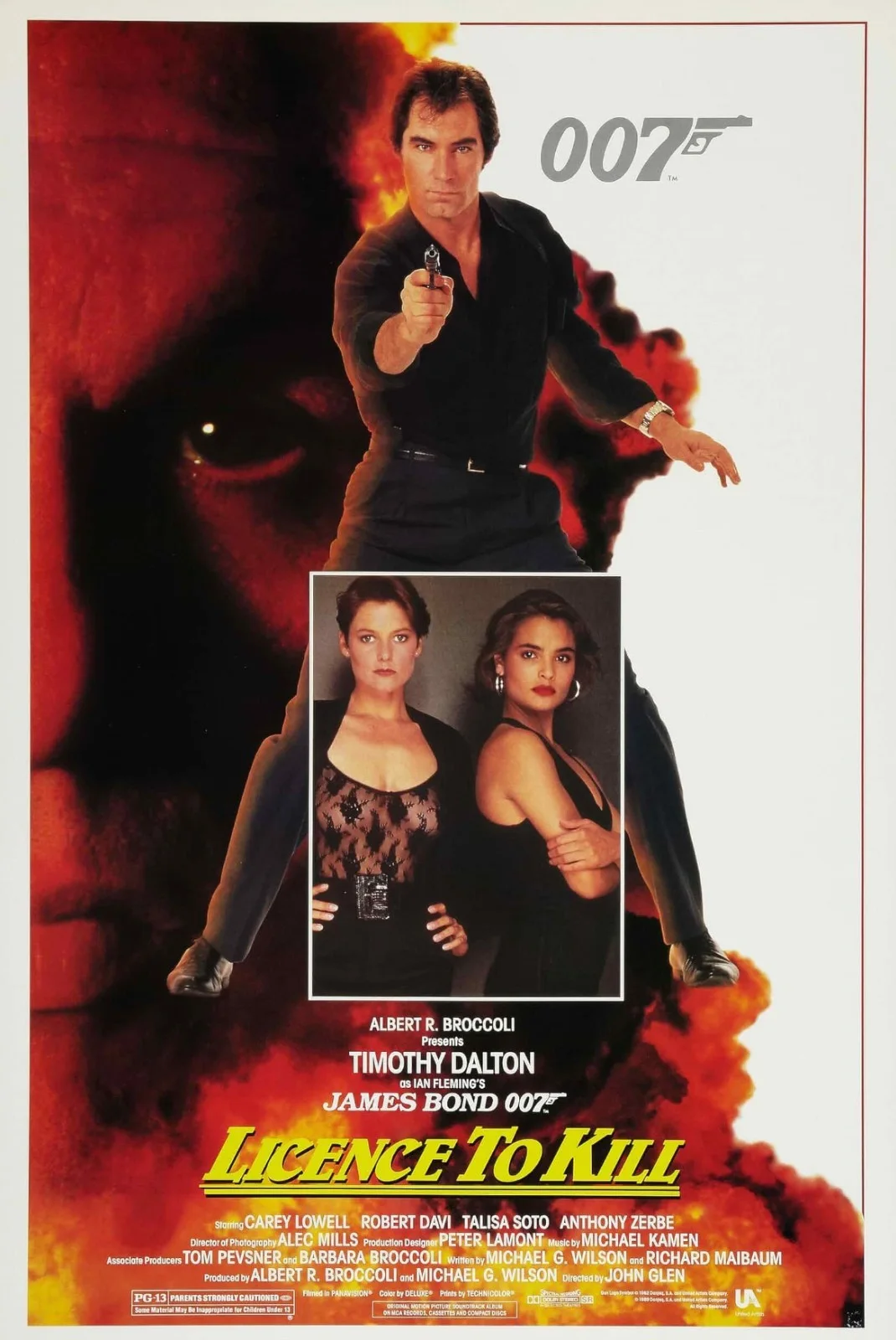 James Bond In Licence To Kill 1989 Very Rare Unmounted Genuine 35mm Film Cells, изображение 2