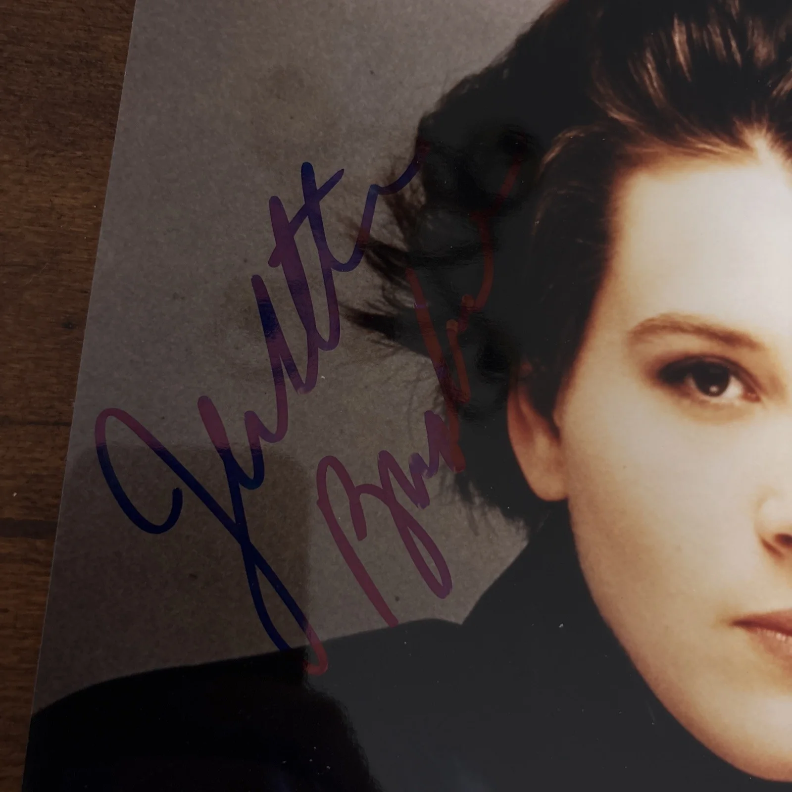 Juliette BINOCHE — Juliette Binoche Actress Hand Signed Autograph 8x10 Photo With COA, изображение 2