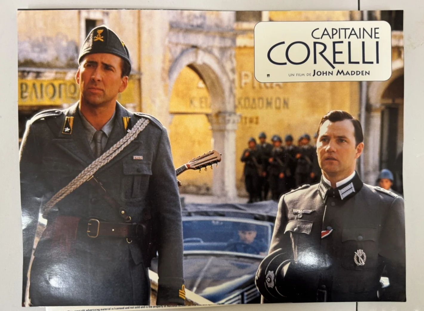 CAPTAIN CORELLI'S MANDOLIN x 7 lobby cards, image 3
