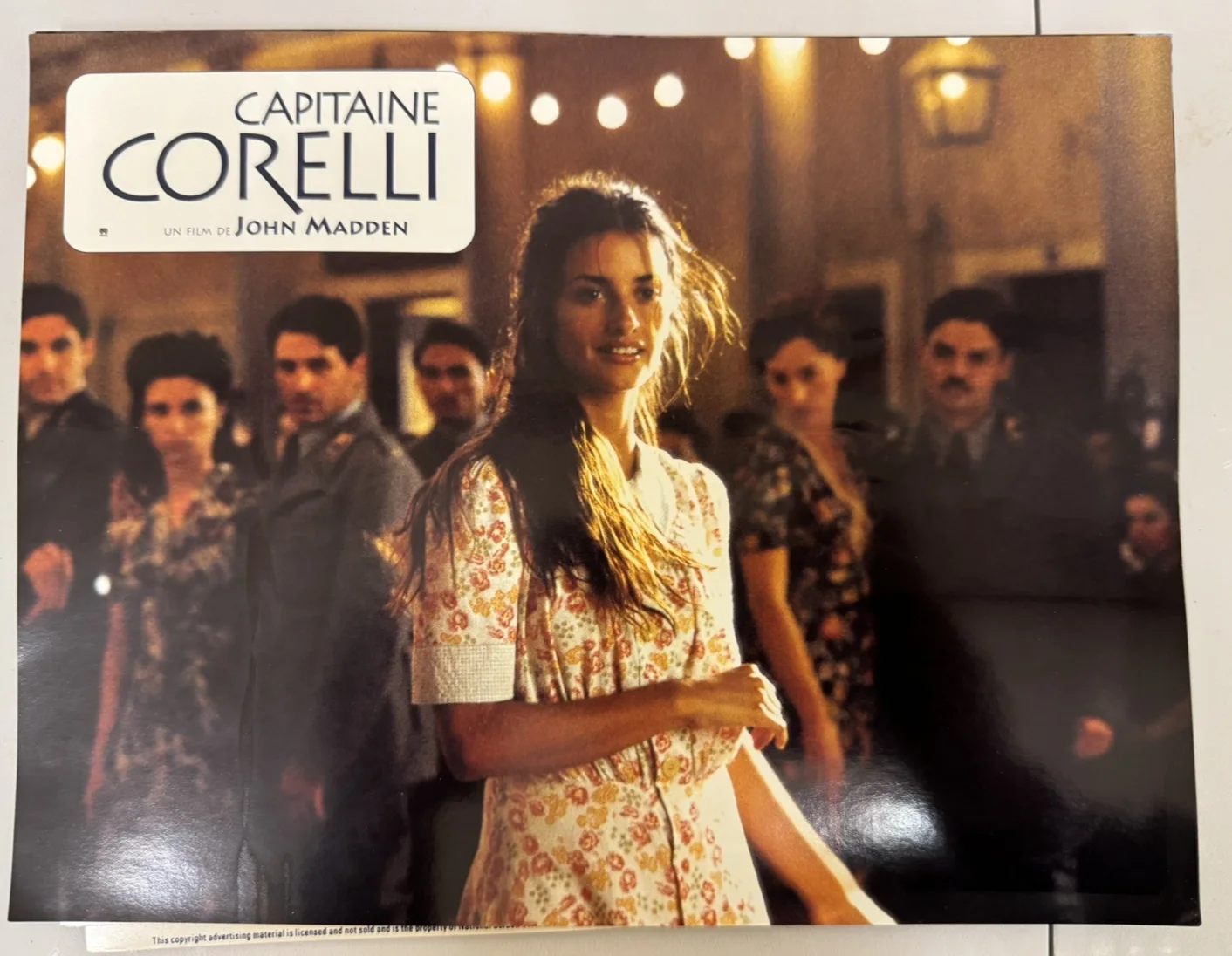 CAPTAIN CORELLI'S MANDOLIN x 7 lobby cards, image 5