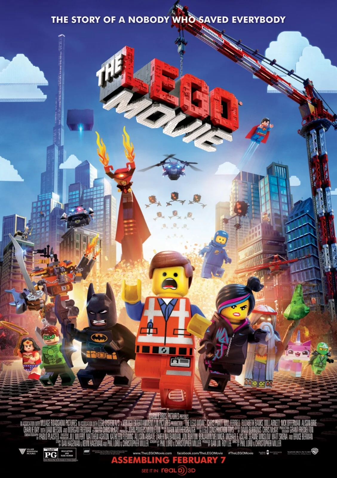 The Lego Movie - 2014 - Very Rare Unmounted Genuine 35mm Film Cells, изображение 2