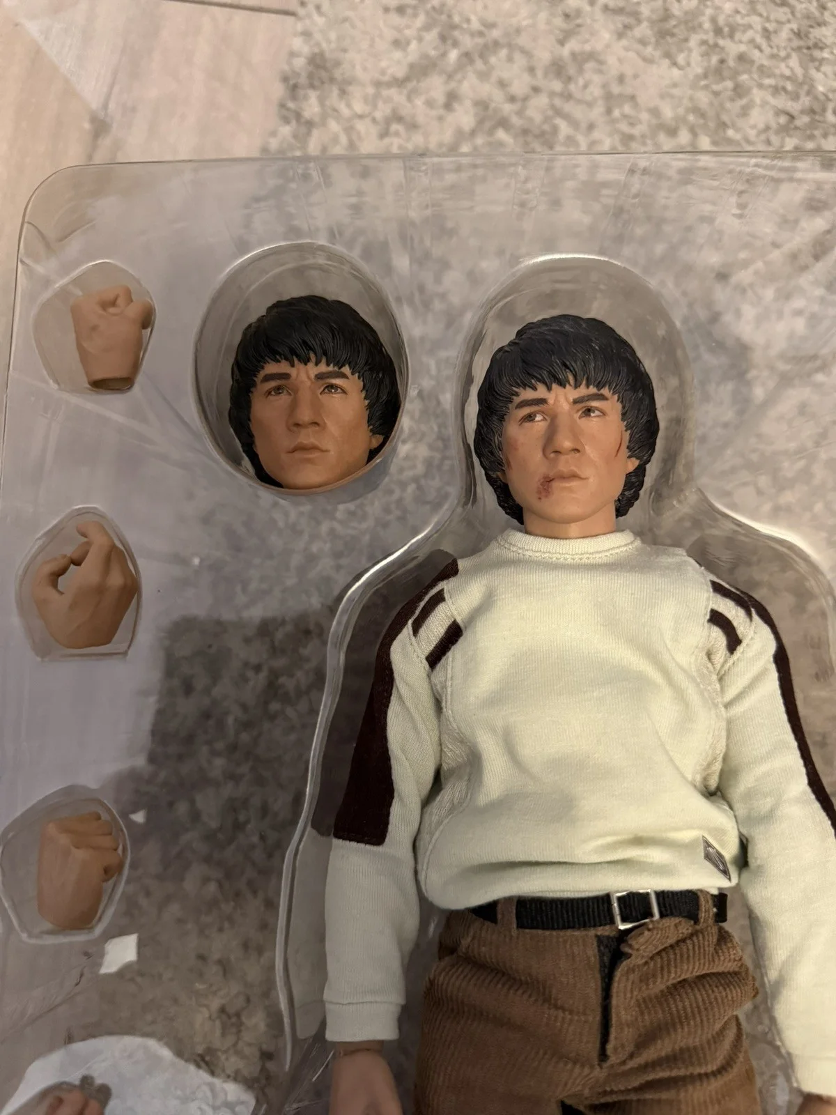 Star Toys 1/6 scale Jackie Chan Police Story figure Martial Arts Kung Fu VGC, изображение 2