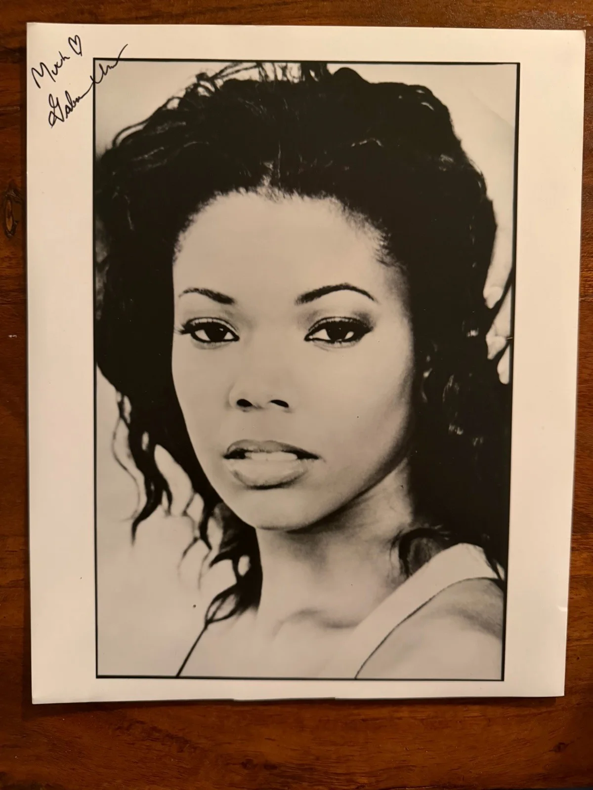 Gabrielle Union Autograph Picture, image 2