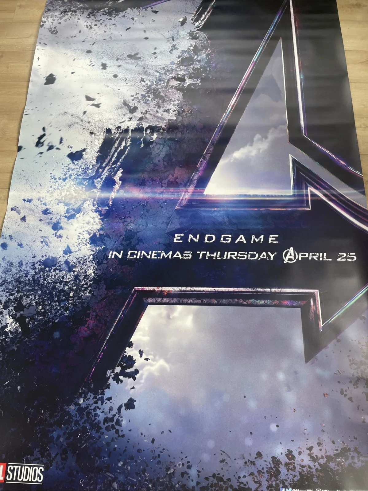 Avengers End Game Marvel Studios Movie Cinema Poster 8ft x 5ft, image 5