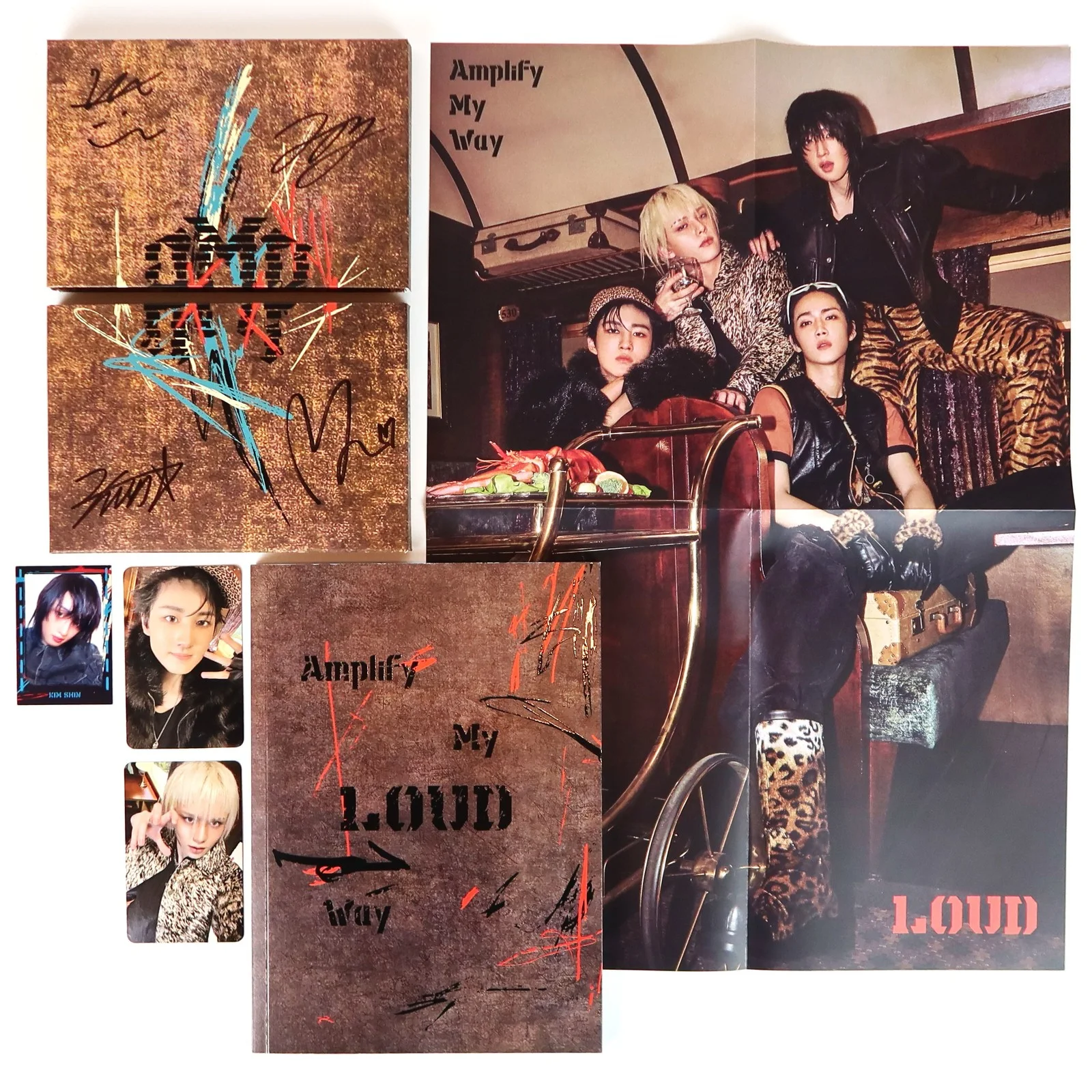 AxMxP - Amplify My Way [Loud Ver.] 1st Mini Album Signed CD Promo 2026 A.M.P, изображение 2