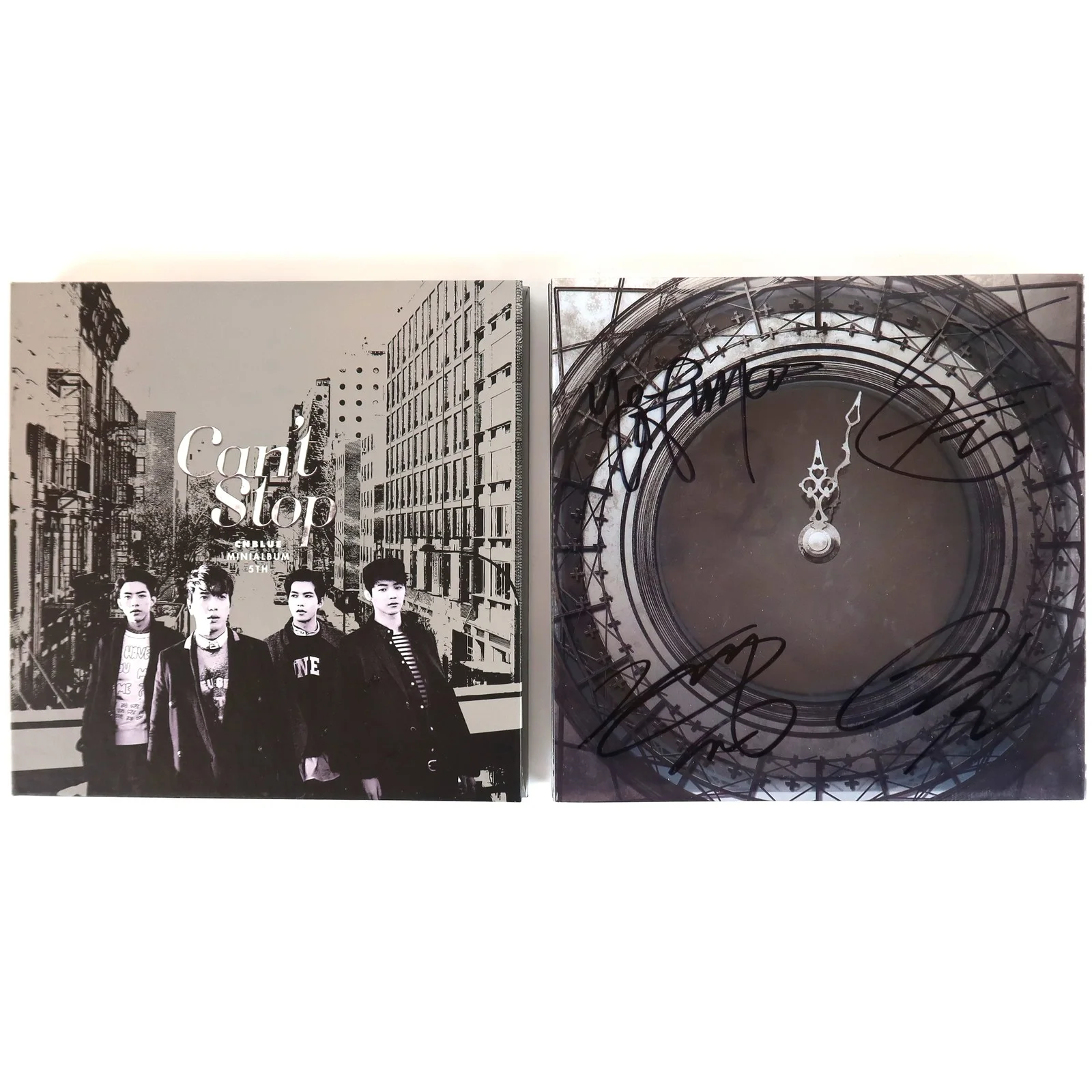 CNBLUE - Can't Stop 5th Mini Album Signed CD K-Pop 2014, image 4