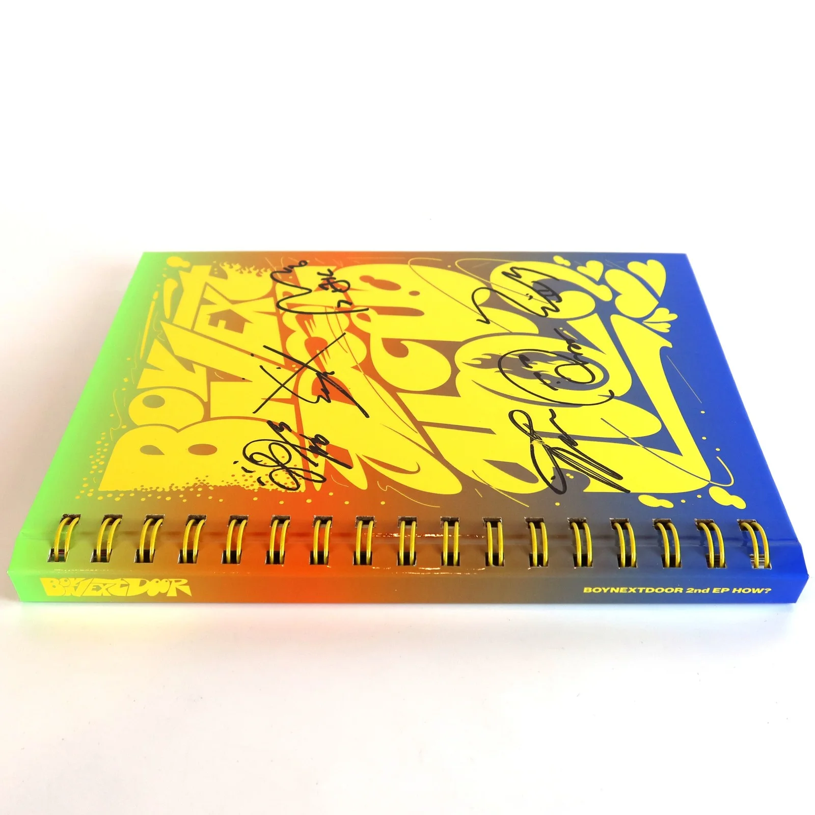 Boynextdoor - How? 2nd Mini Album Signed Autographed Promo CD 2024, изображение 4