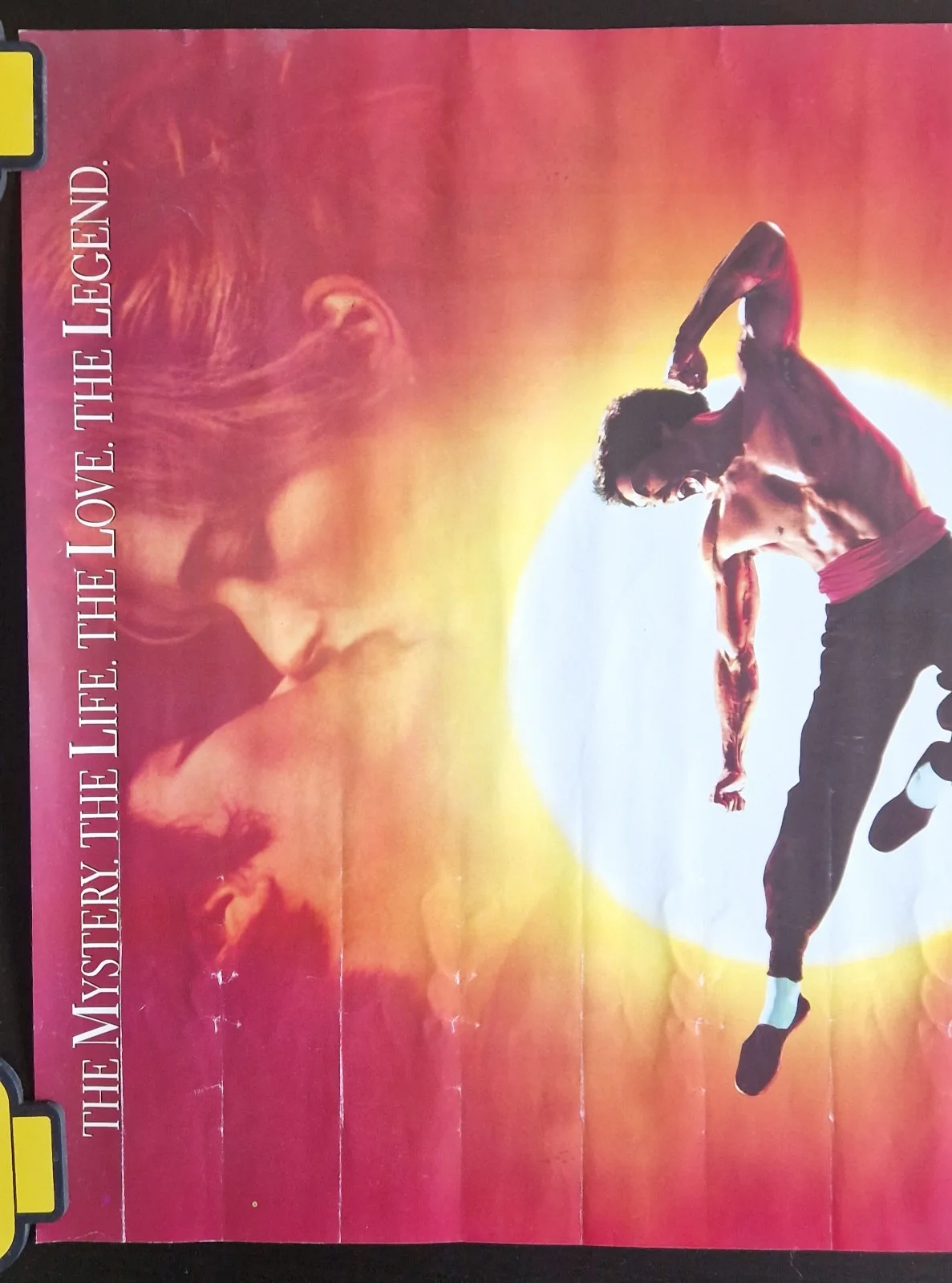 Dragon The Bruce Lee Story 1993 VHS Video Store Promo Poster – A2, image 2