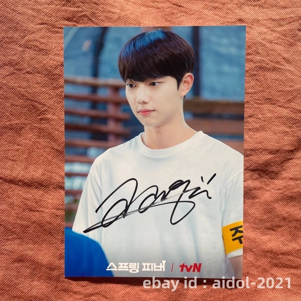 Spirit Fingers Cho Junyoung Autographed Signed Photo K-Drama 5*7 2026, изображение 3