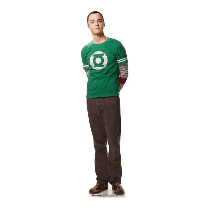 The Big Bang Theory Cardboard Cutouts 2 Pack Sheldon and Penny *Damaged*, image 2