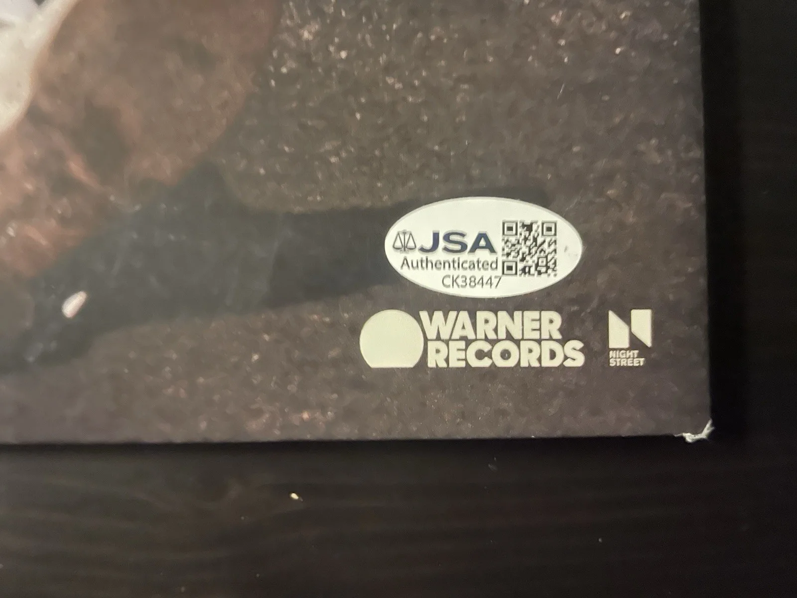 Benson Boone signed American Heart Alternate Cover Sleeve Autographed JSA COA, image 3