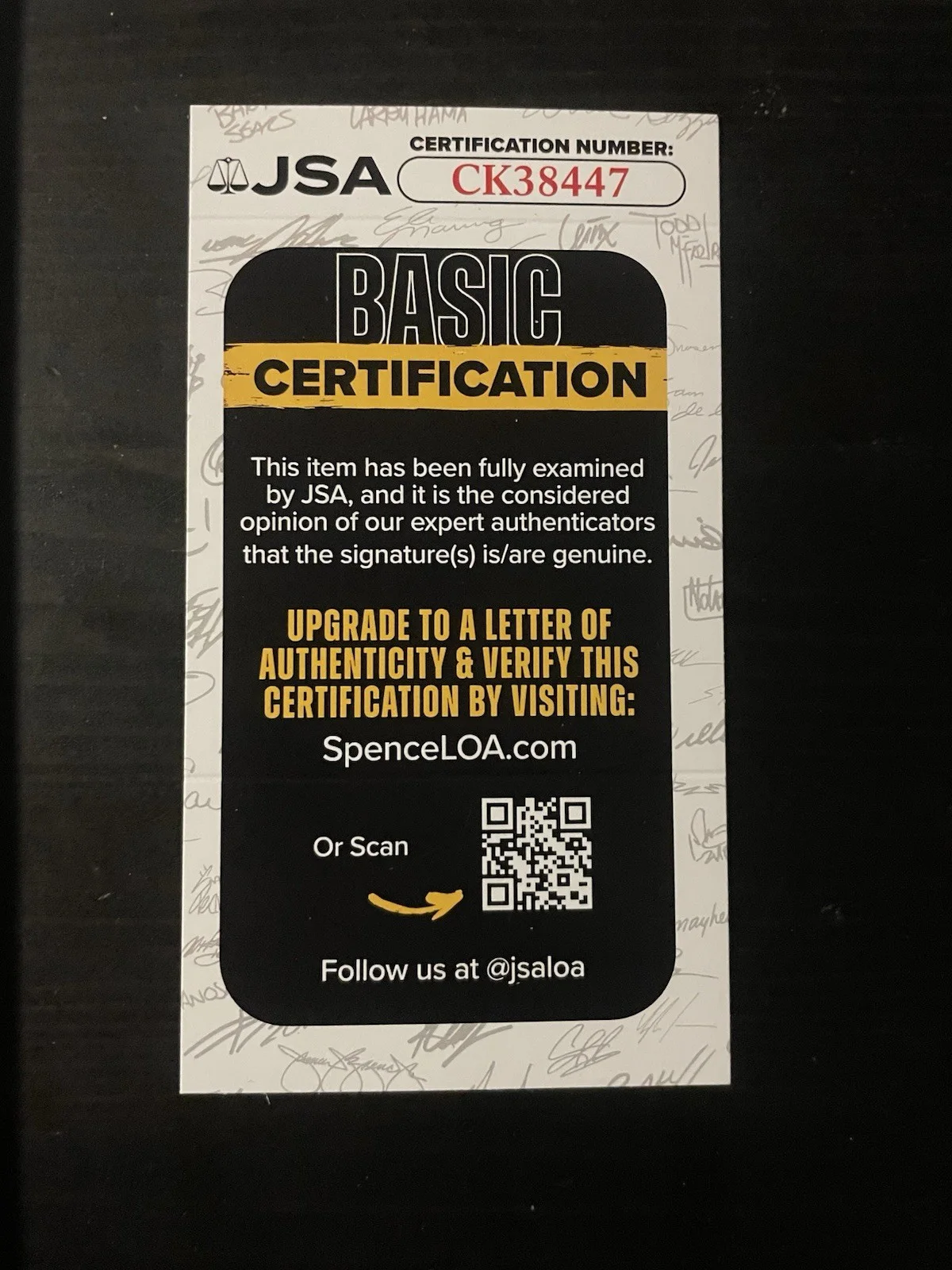 Benson Boone signed American Heart Alternate Cover Sleeve Autographed JSA COA, image 4