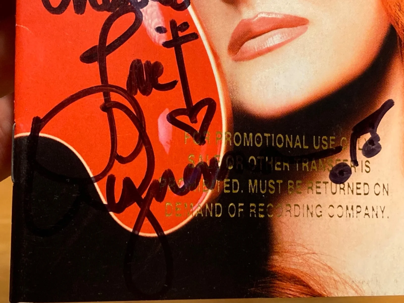 Hand SIGNED Wynonna Judd Promo CD Booklet - What the World Needs is Love, image 3