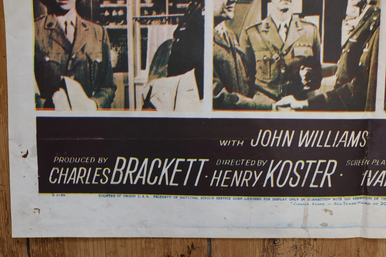 D-Day Sixth of June US one sheet poster 1961, изображение 4