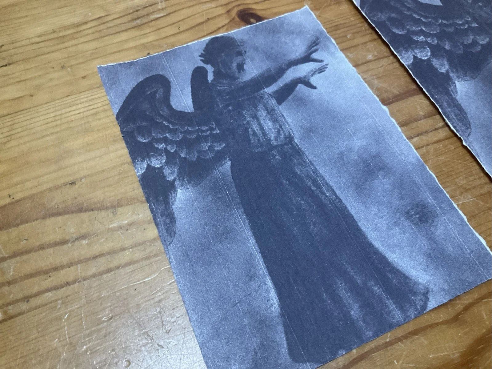 Doctor Who Original Prop - Production made Concept Art - Village Of The Angels, image 4