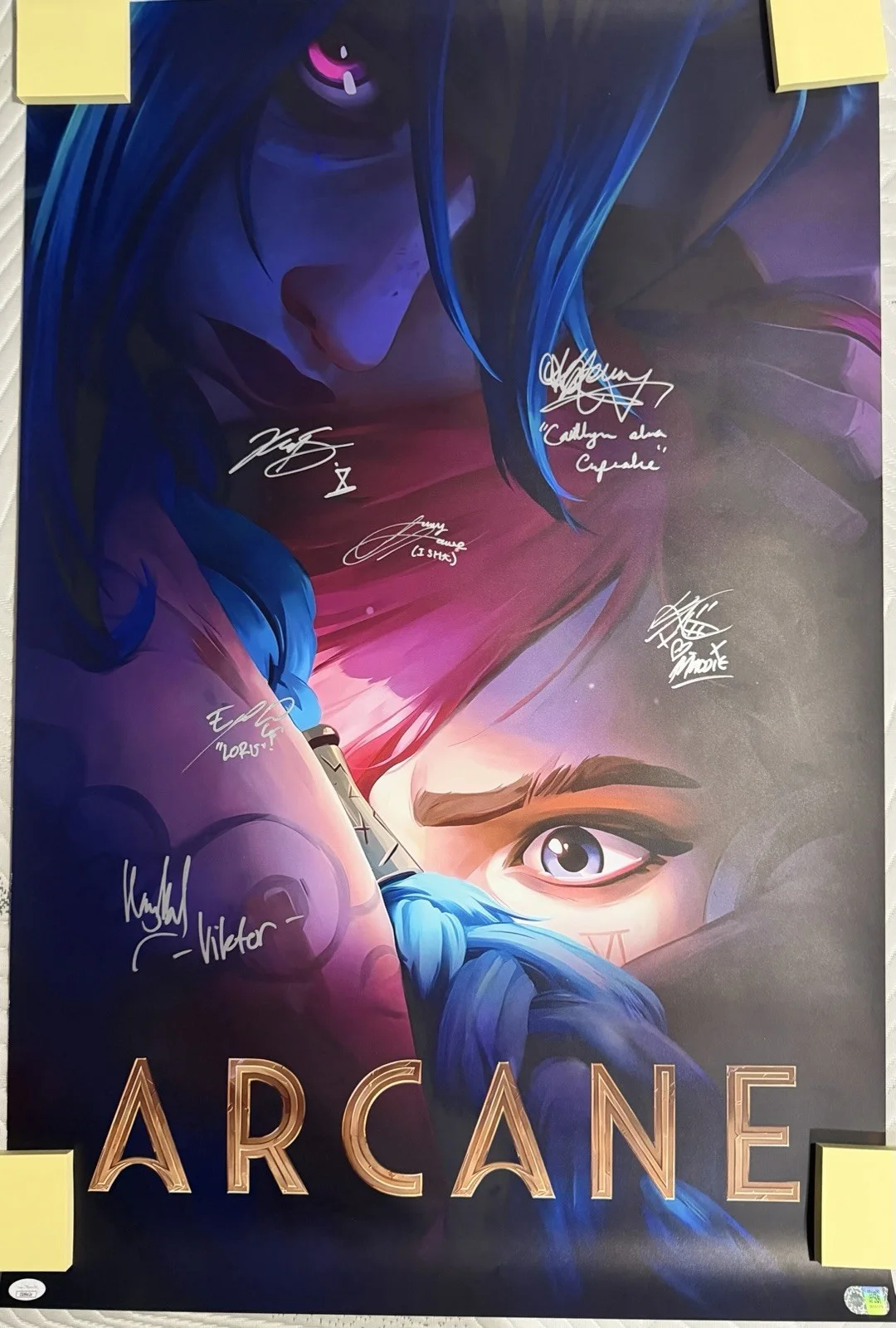 Katie Leung — Cast signed Arcane League Of Legends Season 2 Poster 24x36