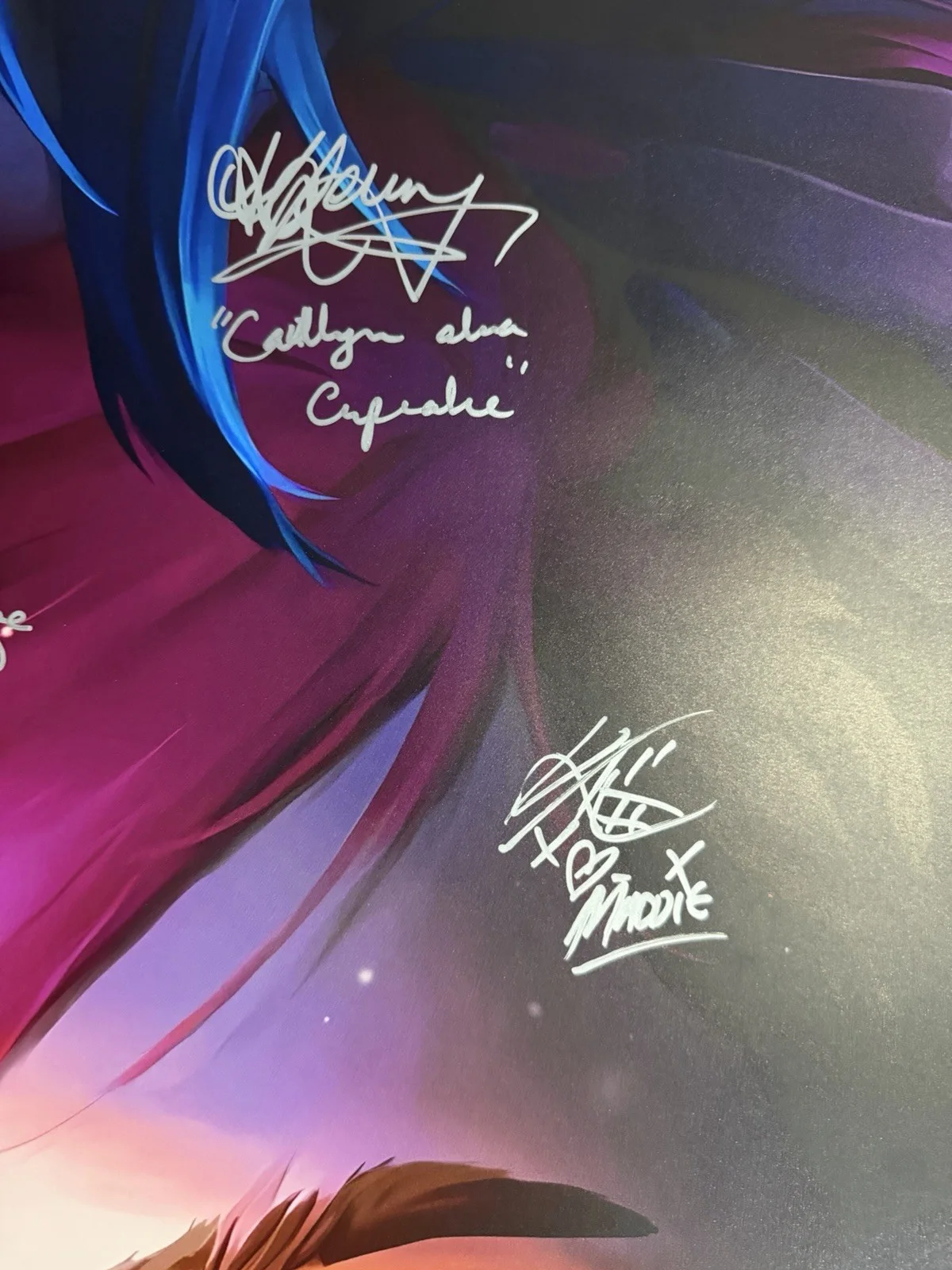 Katie Leung — Cast signed Arcane League Of Legends Season 2 Poster 24x36, image 4