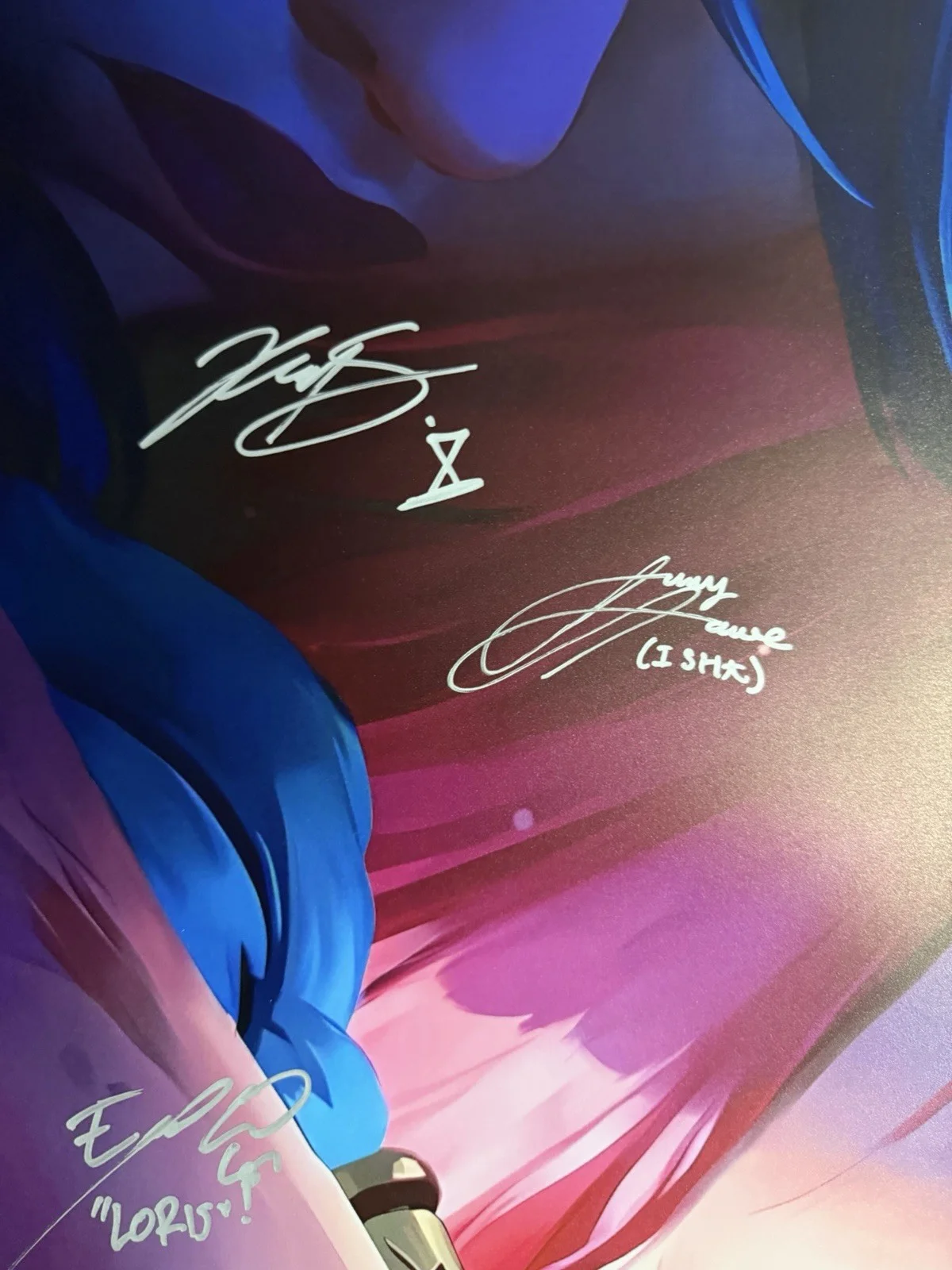 Katie Leung — Cast signed Arcane League Of Legends Season 2 Poster 24x36, image 5