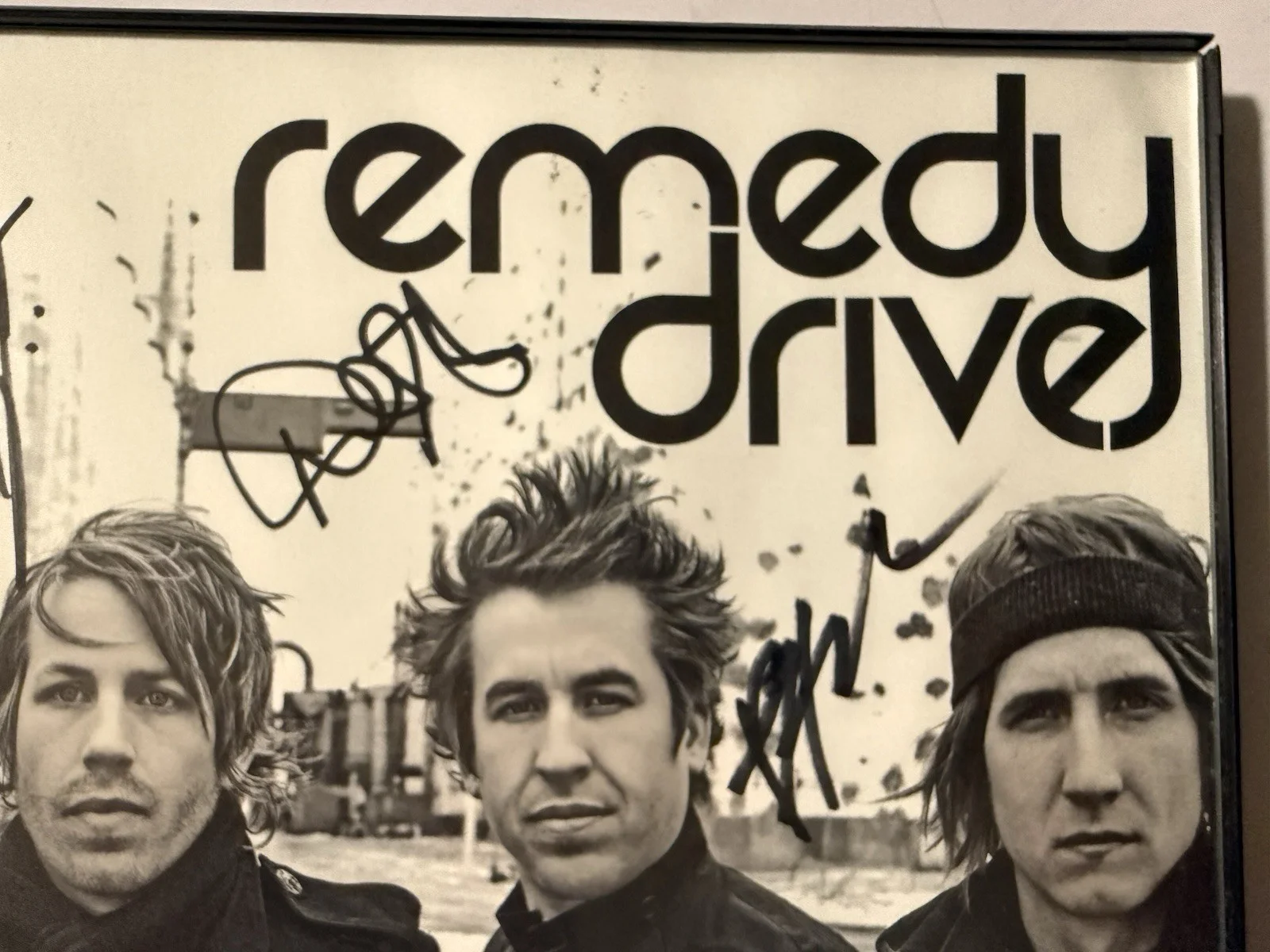 Remedy Drive Signed Photo Framed 2008, image 5
