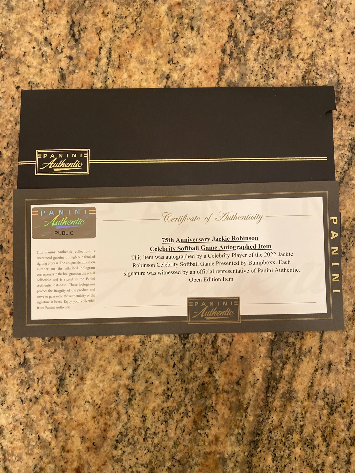 Lil Wayne autographed LA Dodger Jackie Robinson Plaque With Panini Authenticity, image 3