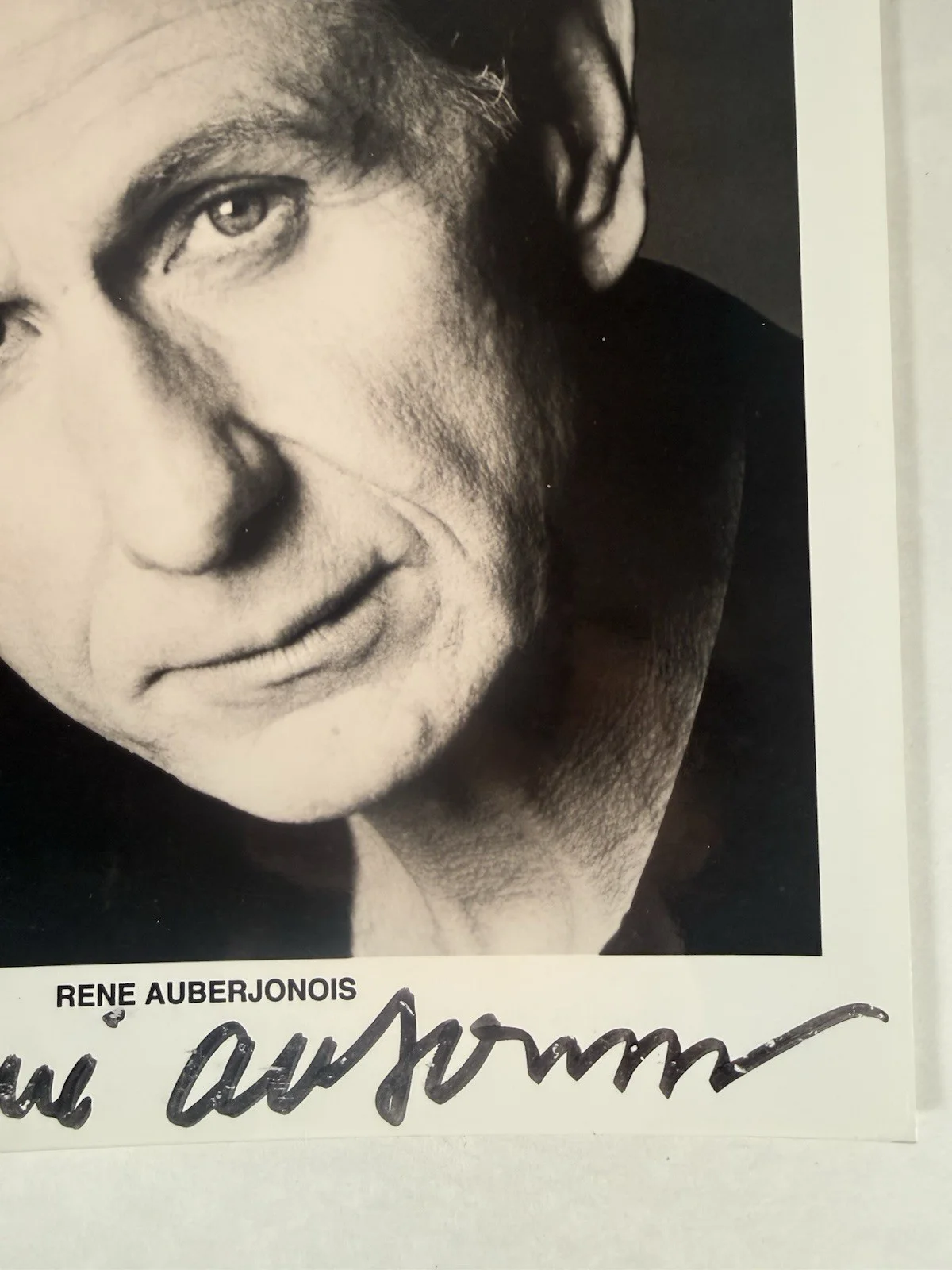 Rene Aunerjonois — RENE AUBERJONOIS Autographed In Black 8x10 1995 Photo STAR TREK Deep Space 9 COA, изображение 5