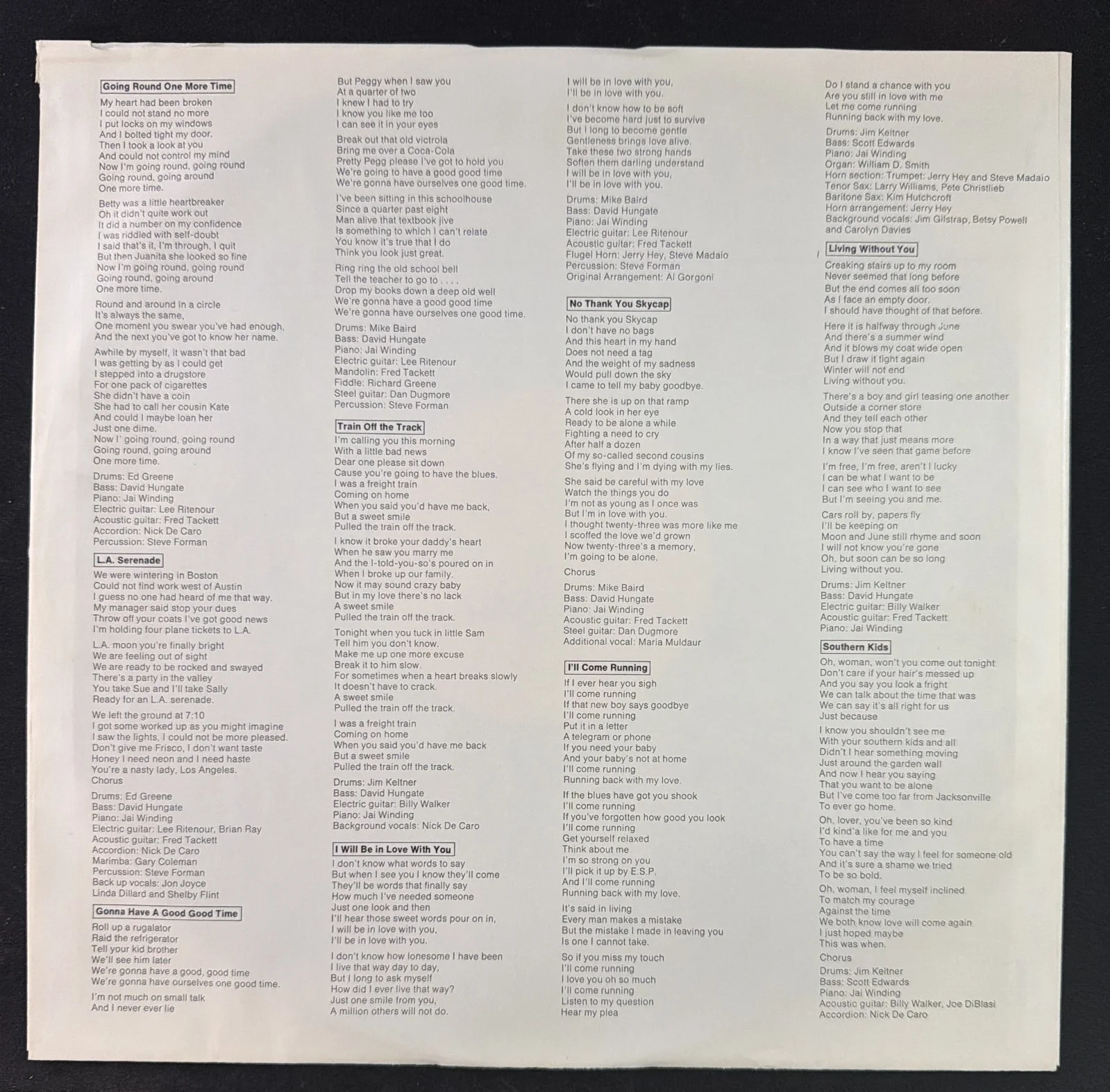 SIGNED Livingston Taylor 3-Way Mirror Vinyl LP Record VG+EX Vinyl VG Cover, изображение 4