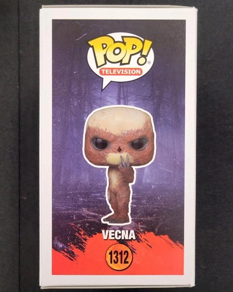 Ross Duffer, Matt Duffer — Ross & Matt Duffer Brothers signed Vecna Funko Pop Stranger Things 2 Beckett BAS, изображение 4