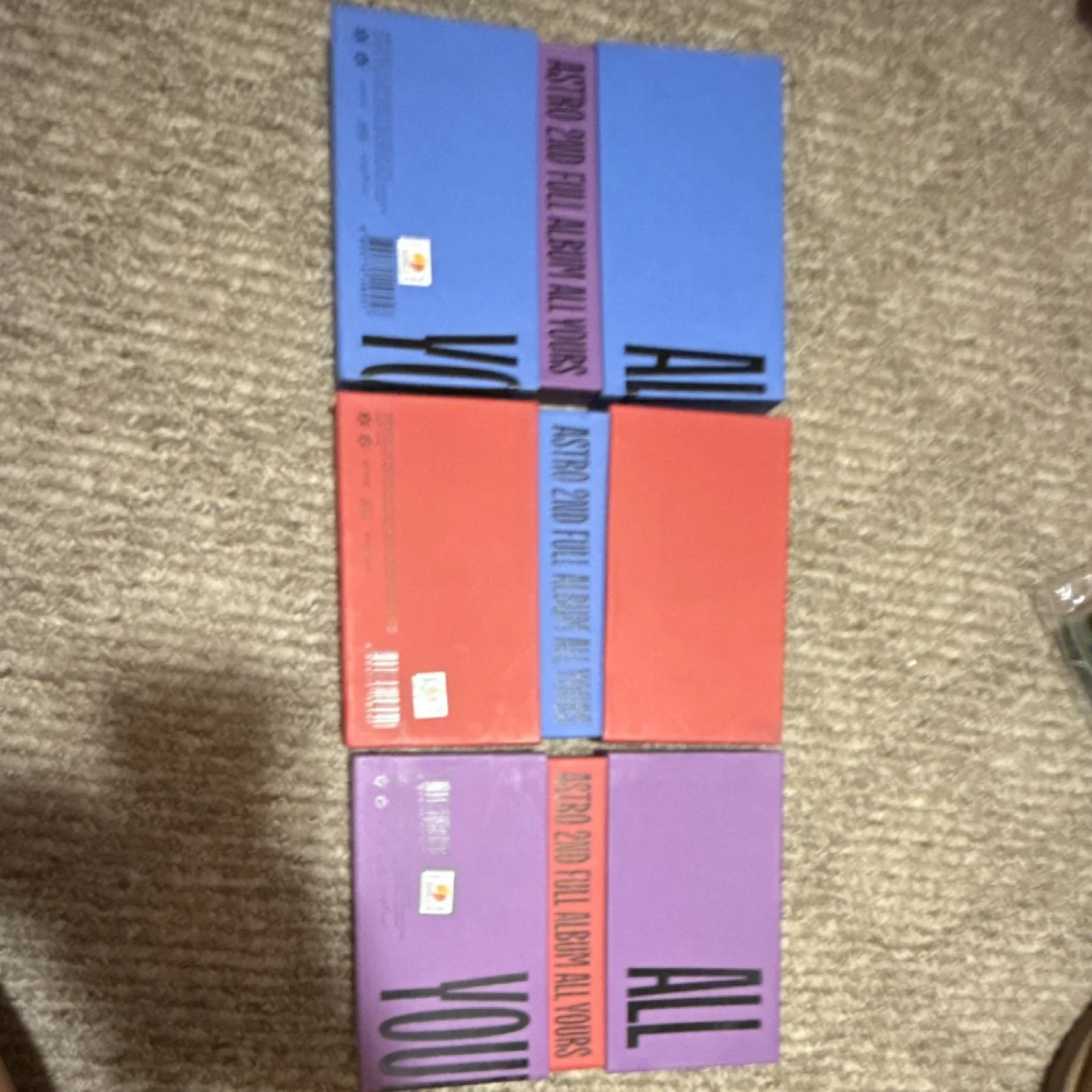 ASTRO 2nd Full Album All Yours Signed CD & Booklet Set Original, изображение 2