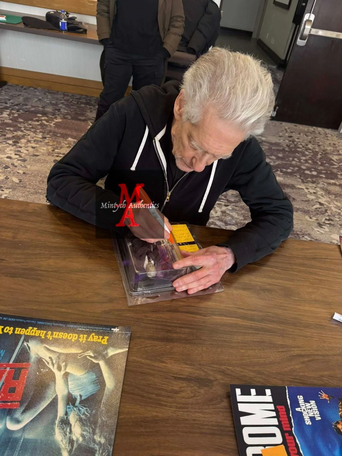 David Cronenberg — David Cronenberg autographed signed The Fly 11x14 photo Beckett COA horror, изображение 3