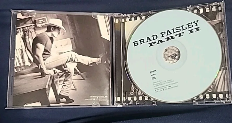 Brad Paisley CD Autographed / Signed Part II, image 2
