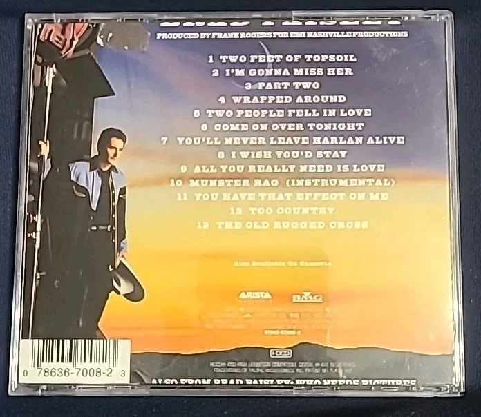 Brad Paisley CD Autographed / Signed Part II, image 3